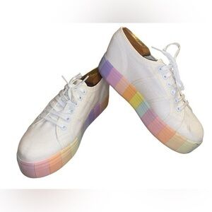 Superga Colorful Platform Sneakers